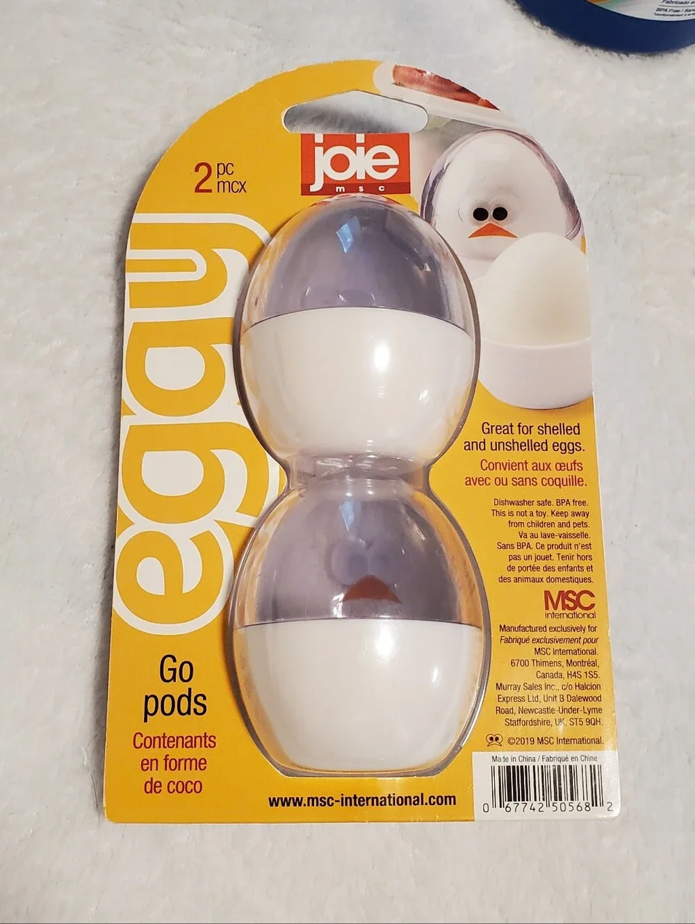 Kitchen Bundle- Egg Scrambler,Travel Mug,Go Pods-Eggs & Measuring Juicer Jar